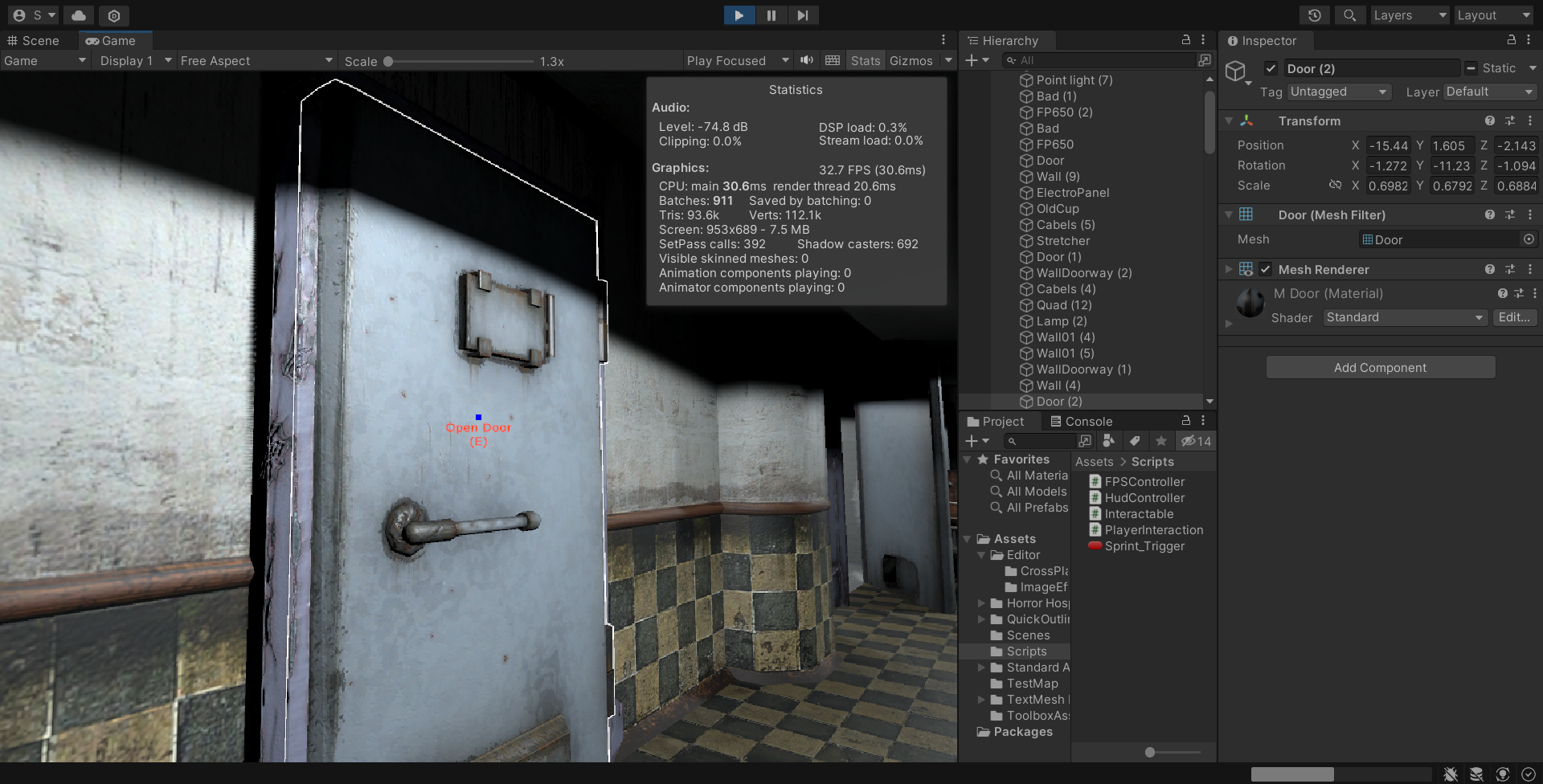 3D Horror Game
