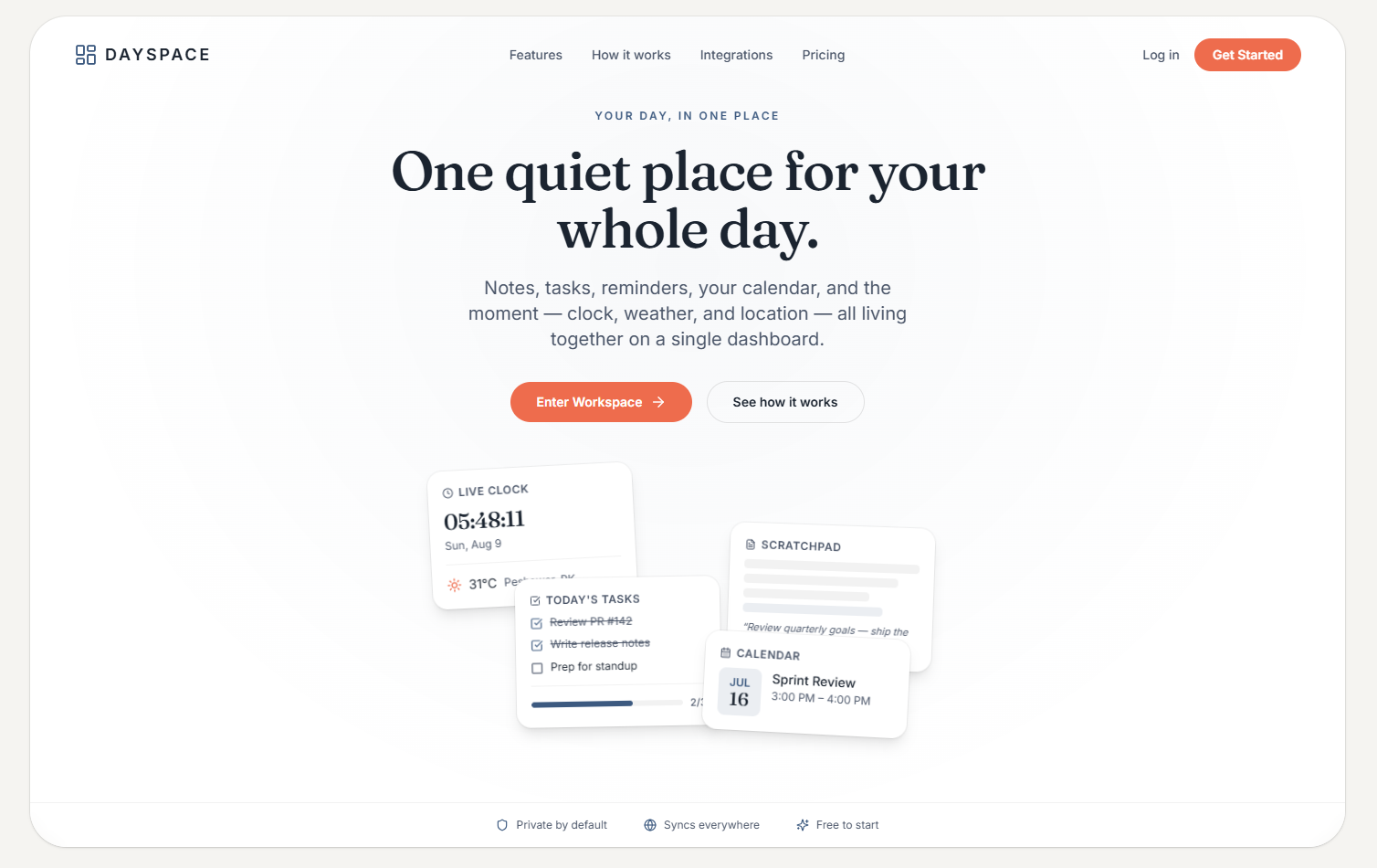 DAYSPACE preview